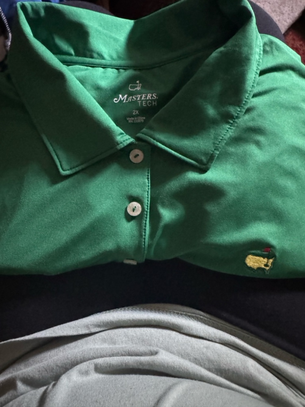 Masters Green Performance Polo Shirt - Picture 2 of 6